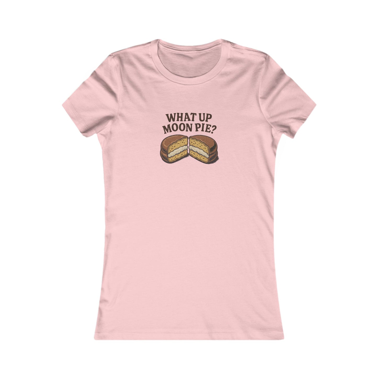 What Up, Moon Pie? — Big Bang Theory Women's Tee (Light)