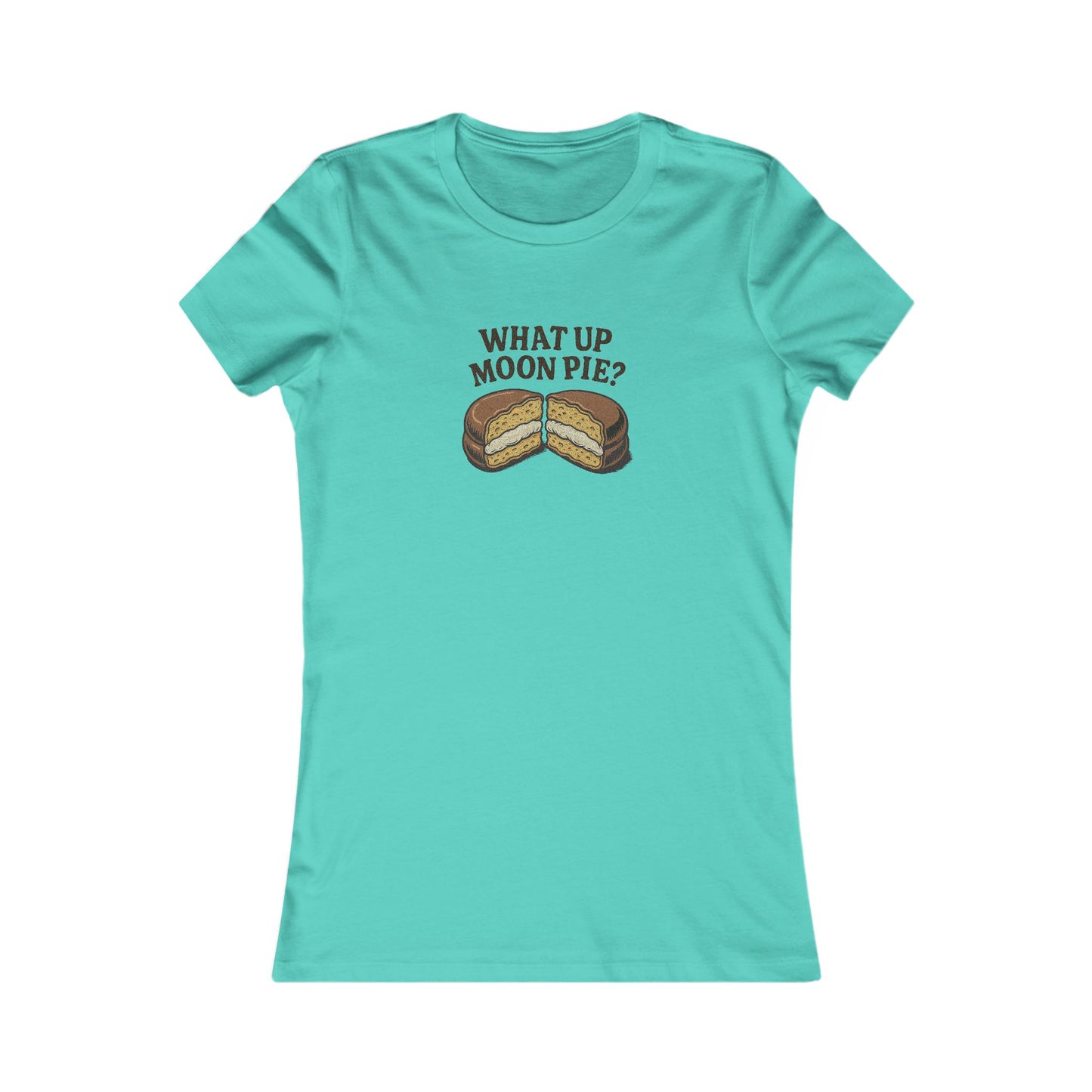 What Up, Moon Pie? — Big Bang Theory Women's Tee (Light)