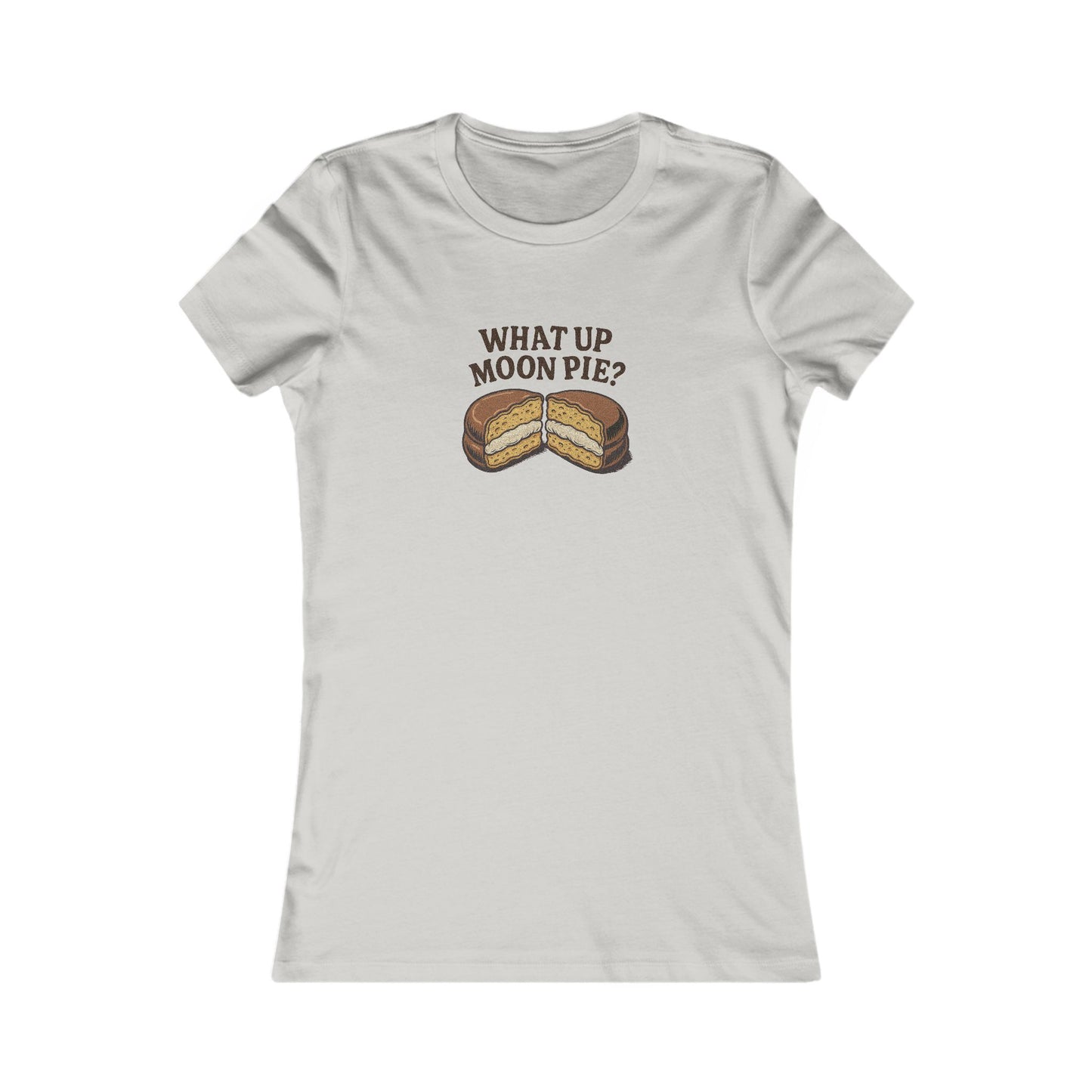 What Up, Moon Pie? — Big Bang Theory Women's Tee (Light)
