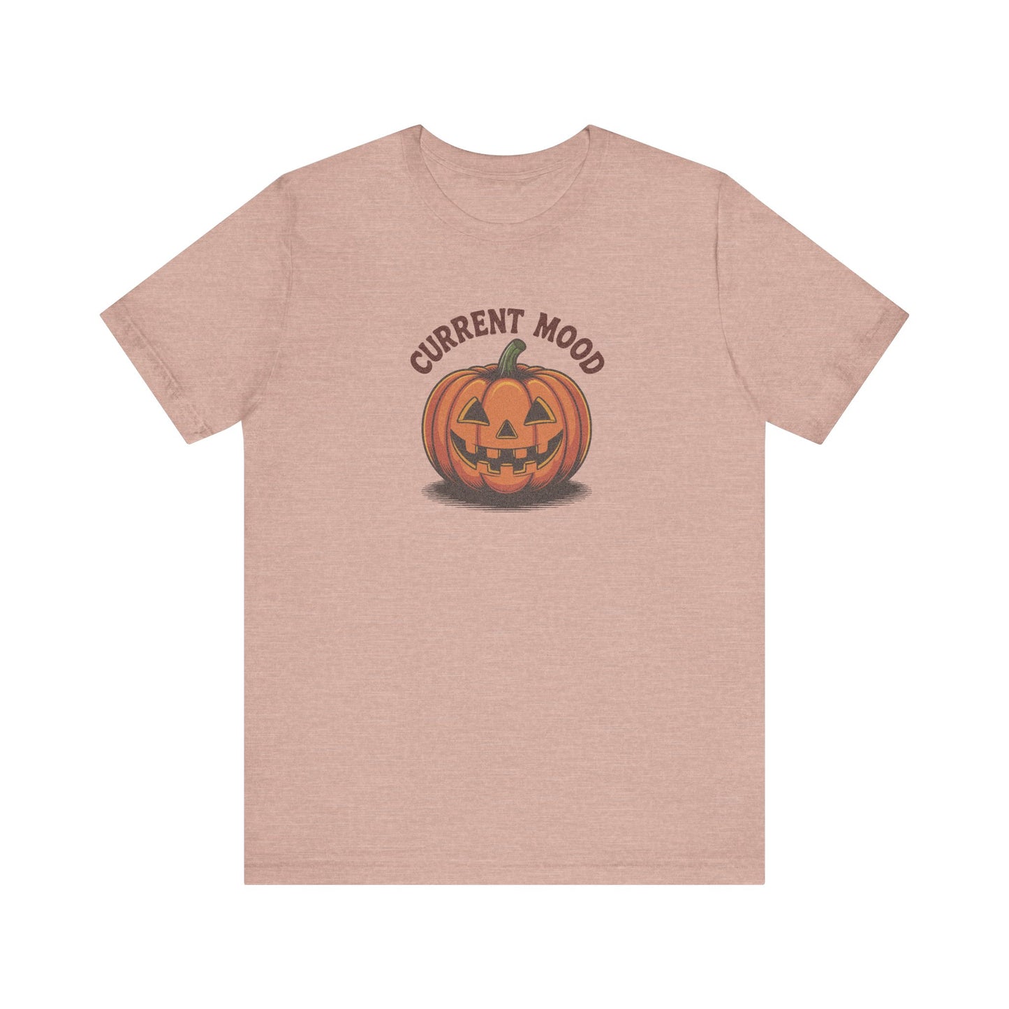 Current Mood (Vintage Jack) — Retro Halloween Tee (Light)