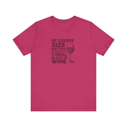 Big Glass Energy — Wine Lover Retro Tee (Light)