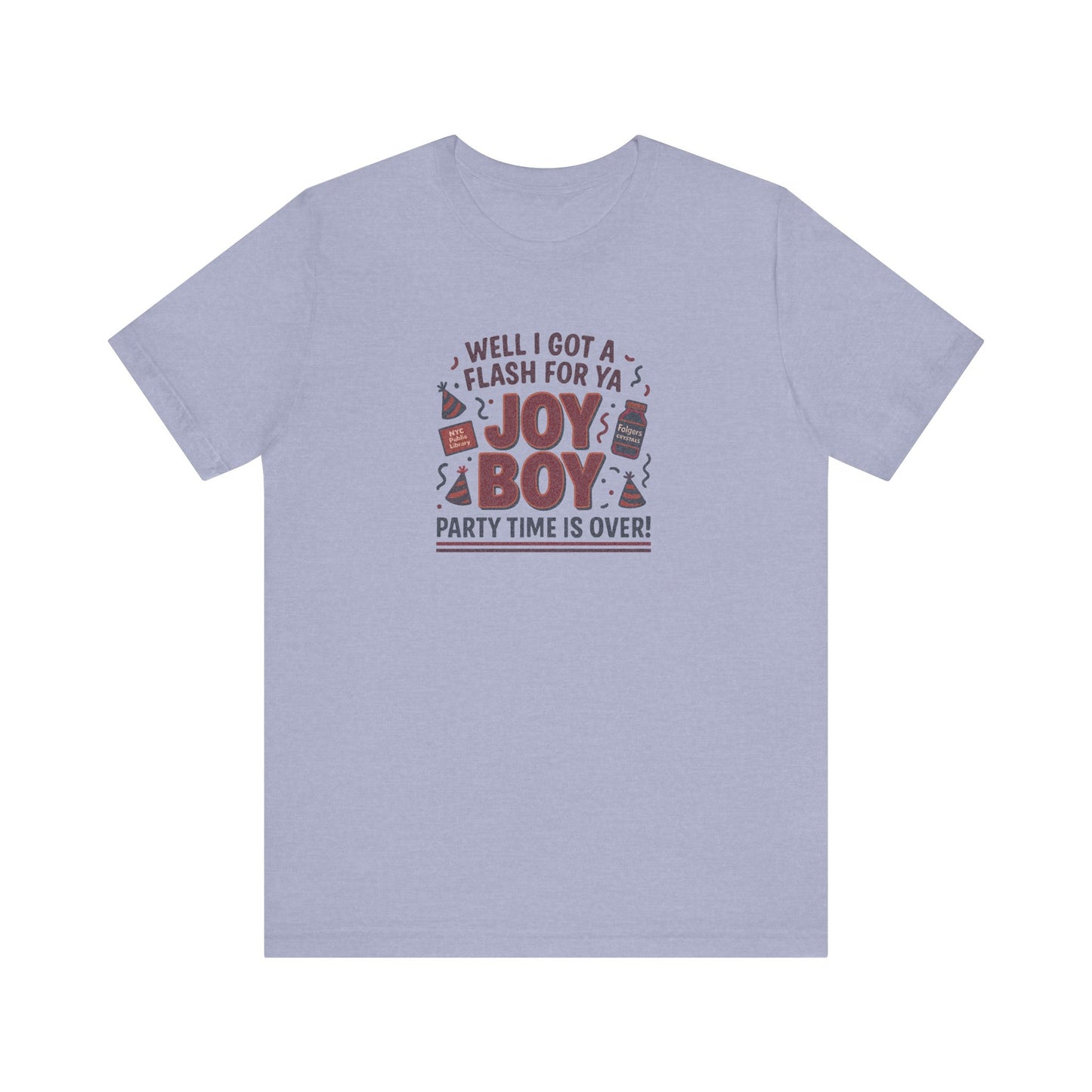 Joy Boy — Seinfeld Library Investigator Retro Tee (Light)