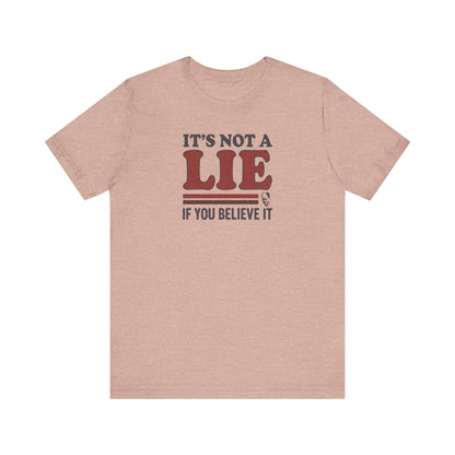 It’s Not a Lie, If You Believe It — George Costanza Retro Tee (Light)