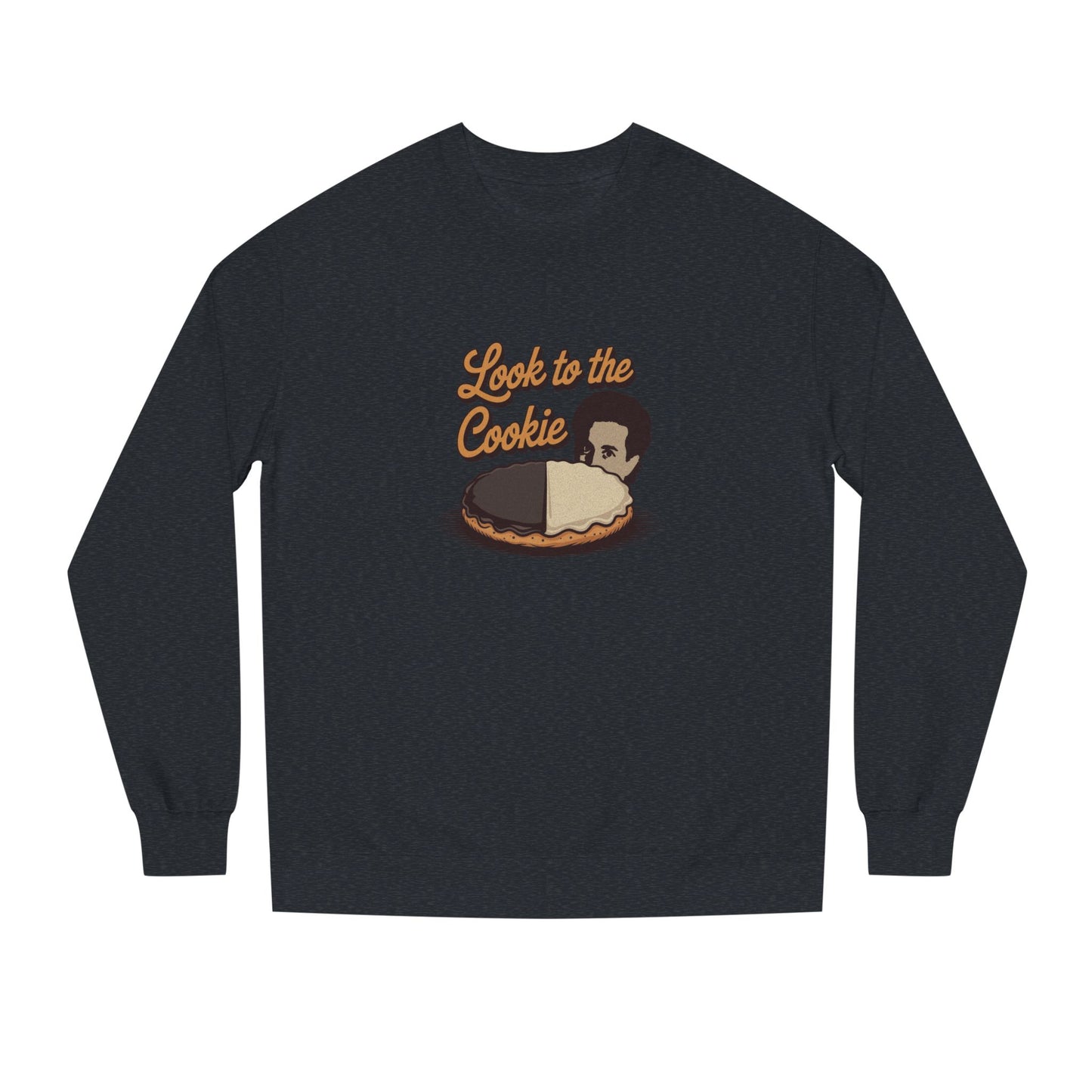 Look to the (Black-and-White) Cookie — Seinfeld Retro Sweatshirt (Dark)