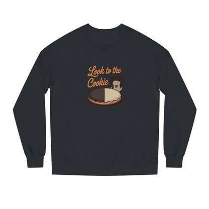 Look to the (Black-and-White) Cookie — Seinfeld Retro Sweatshirt (Dark)