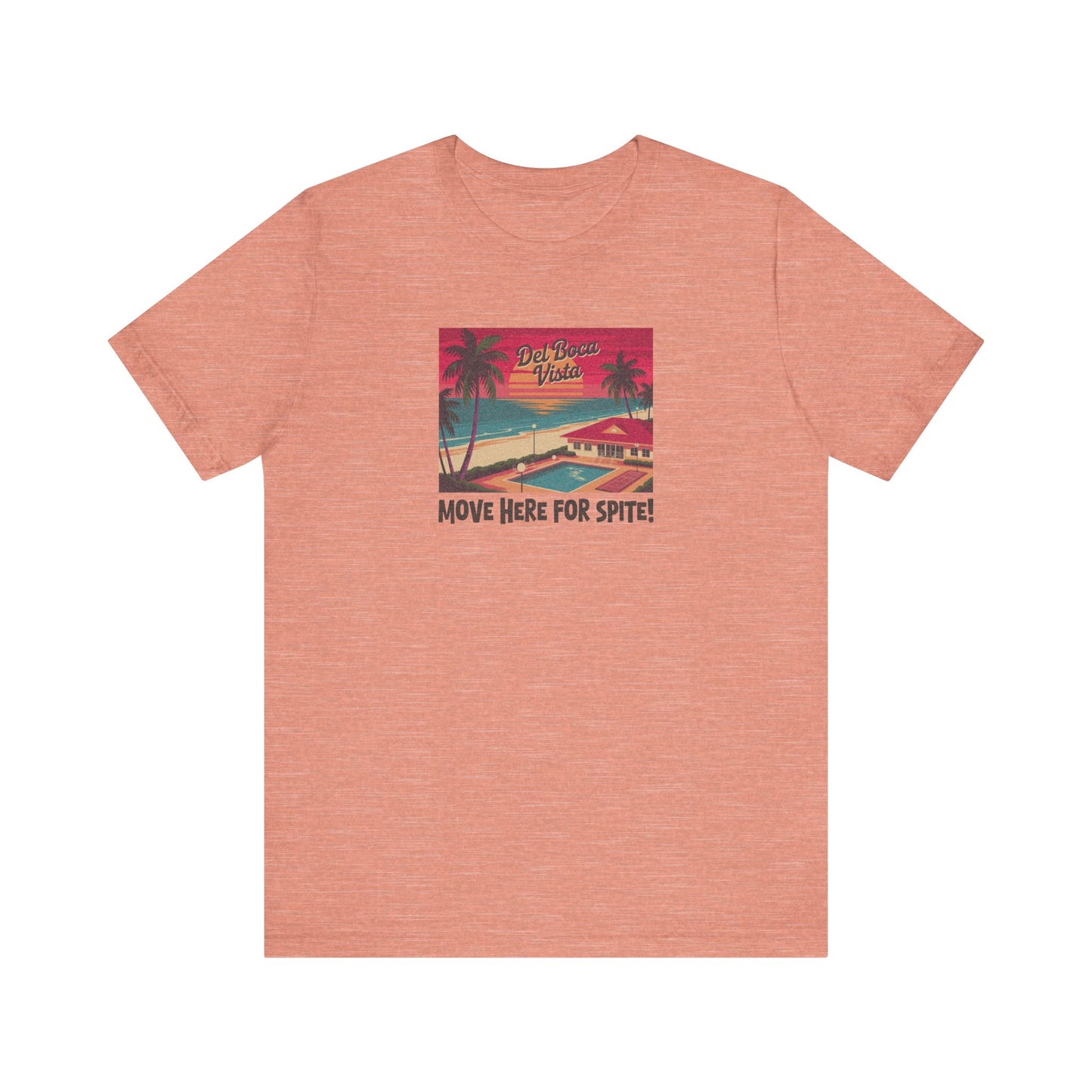 Del Boca Vista (Move Here For Spite!) — Seinfeld Retro Tee (Light)