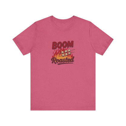 Boom, Roasted — Michael Scott Retro Tee (Light)