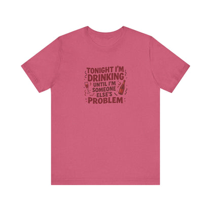 The Problem is Coming From Inside the Bar — Retro Tee (Light)