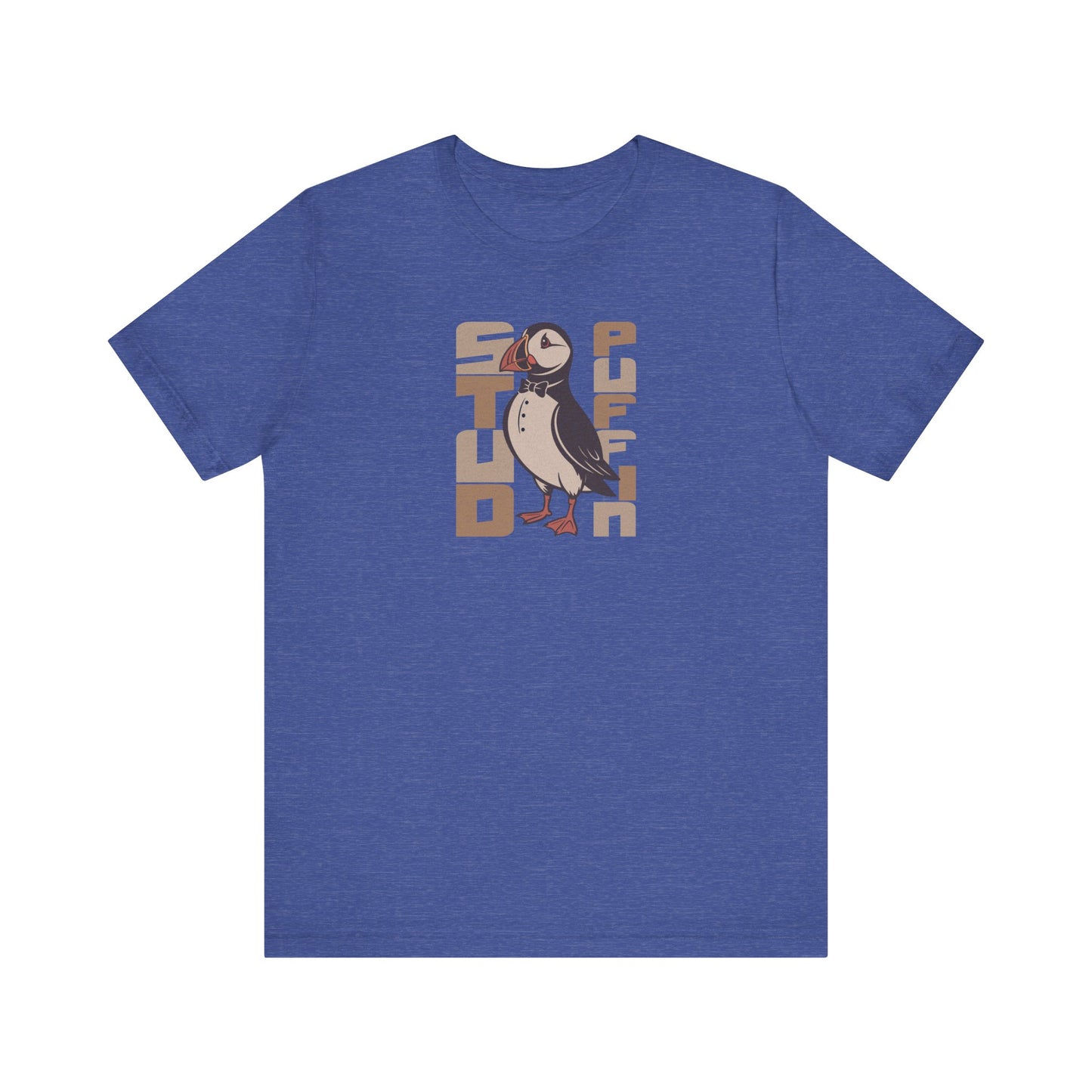 Stud Puffin, Licensed to Chill – Spy-Bird Retro Tee (Dark)