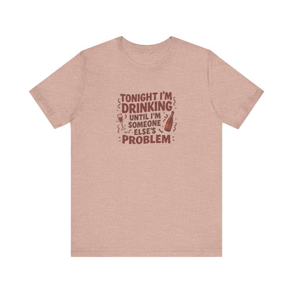 The Problem is Coming From Inside the Bar — Retro Tee (Light)