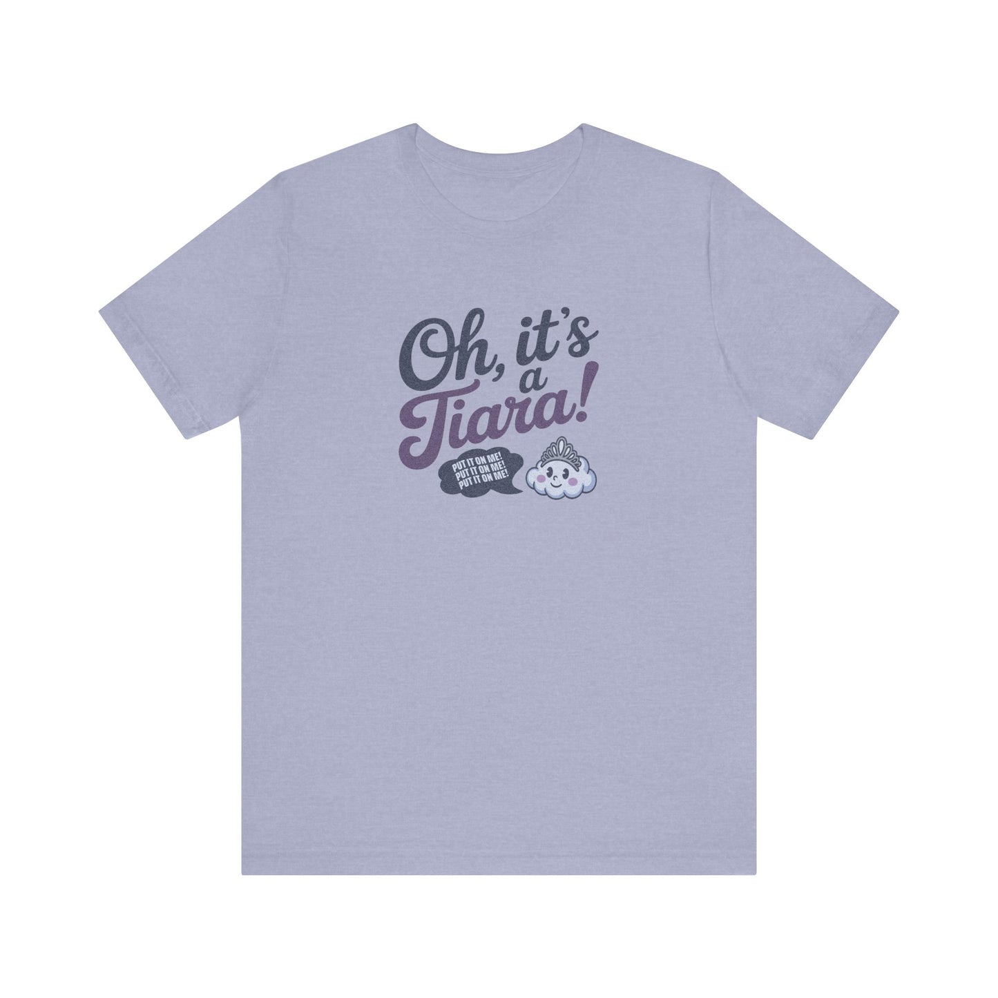 Oh, It’s a Tiara! (Put It On Me!) — Amy Farrah Fowler Retro Tee (Light)