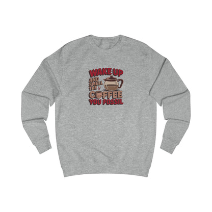 Wake Up and Smell the Coffee, You Fossil — Retro Sweatshirt (Light)
