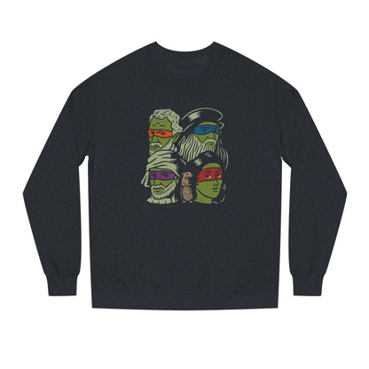 Renaissance Ninja Turtles — TMNT Retro Sweatshirt (Dark)