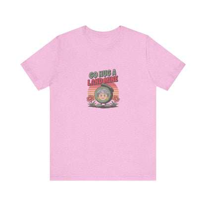 Go Hug a Land Mine — Dorothy Zbornak Retro Tee (Light)