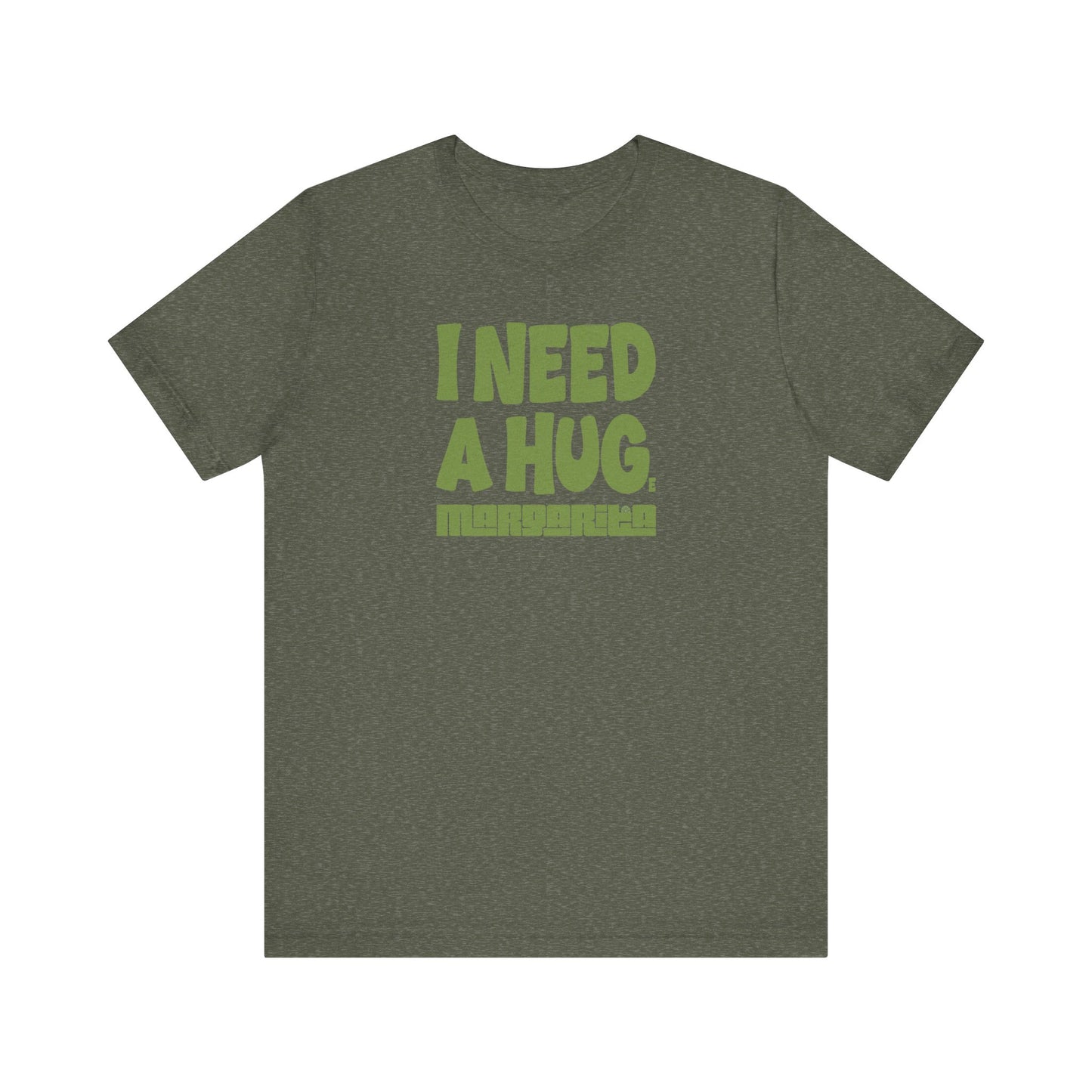 I Need a Huge Margarita – Bar Humor Retro Tee (Dark)