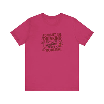 The Problem is Coming From Inside the Bar — Retro Tee (Light)
