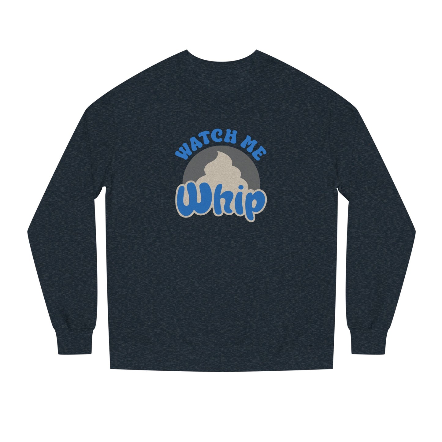 Watch Me Whip — Retro Thanksgiving Graphic Sweatshirt (Dark)