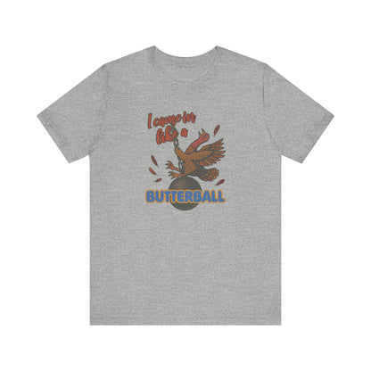 Like a Butterball — Miley Cyrus Thanksgiving Parody Retro Tee (Light)