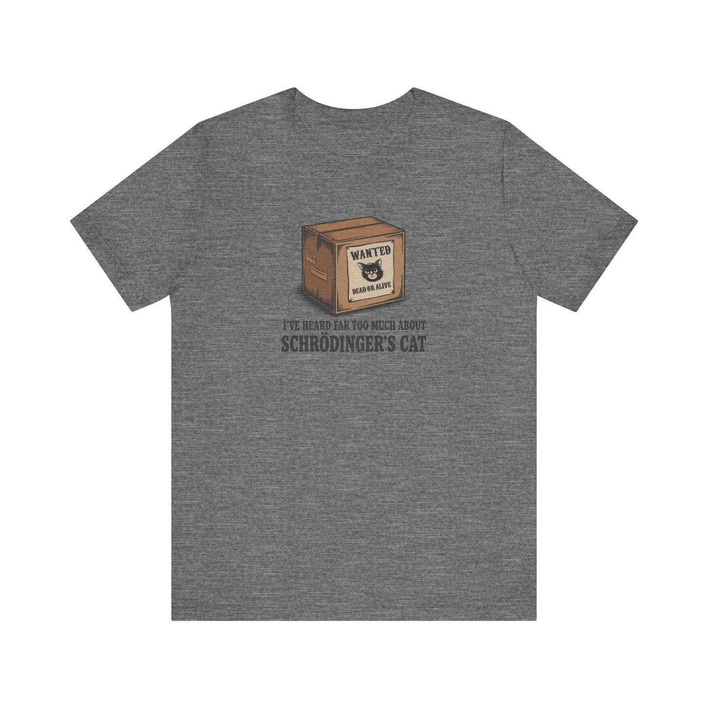 Schrödinger’s Cat — Big Bang Theory Retro Tee (Light)