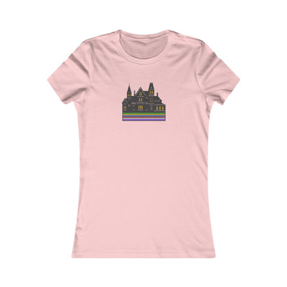 Welcome to Hill House (Off Route 41) — Clue Retro Women's Tee (Light)