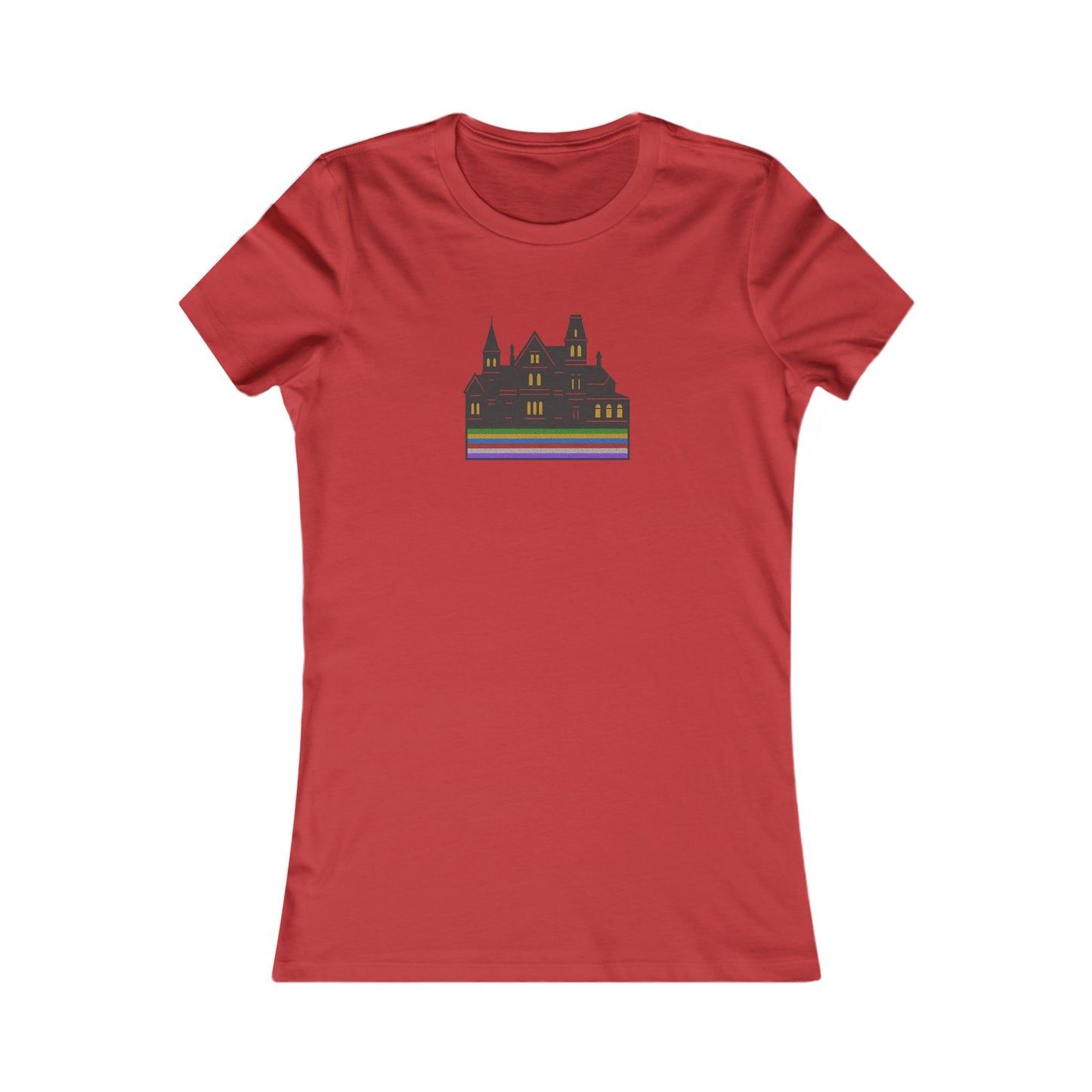 Welcome to Hill House (Off Route 41) — Clue Retro Women's Tee (Light)