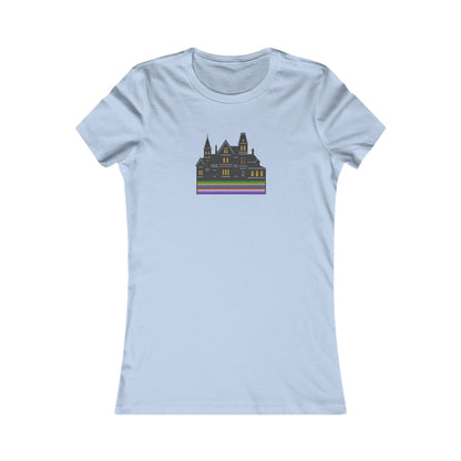 Welcome to Hill House (Off Route 41) — Clue Retro Women's Tee (Light)