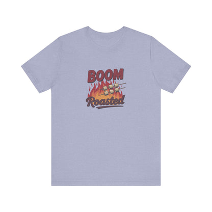 Boom, Roasted — Michael Scott Retro Tee (Light)
