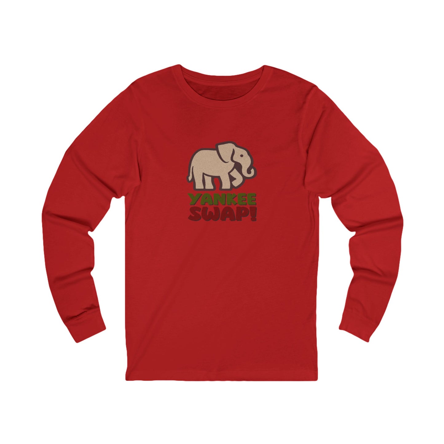 Yankee Swap! Christmas Party — Michael Scott Retro Long Sleeve (Light)