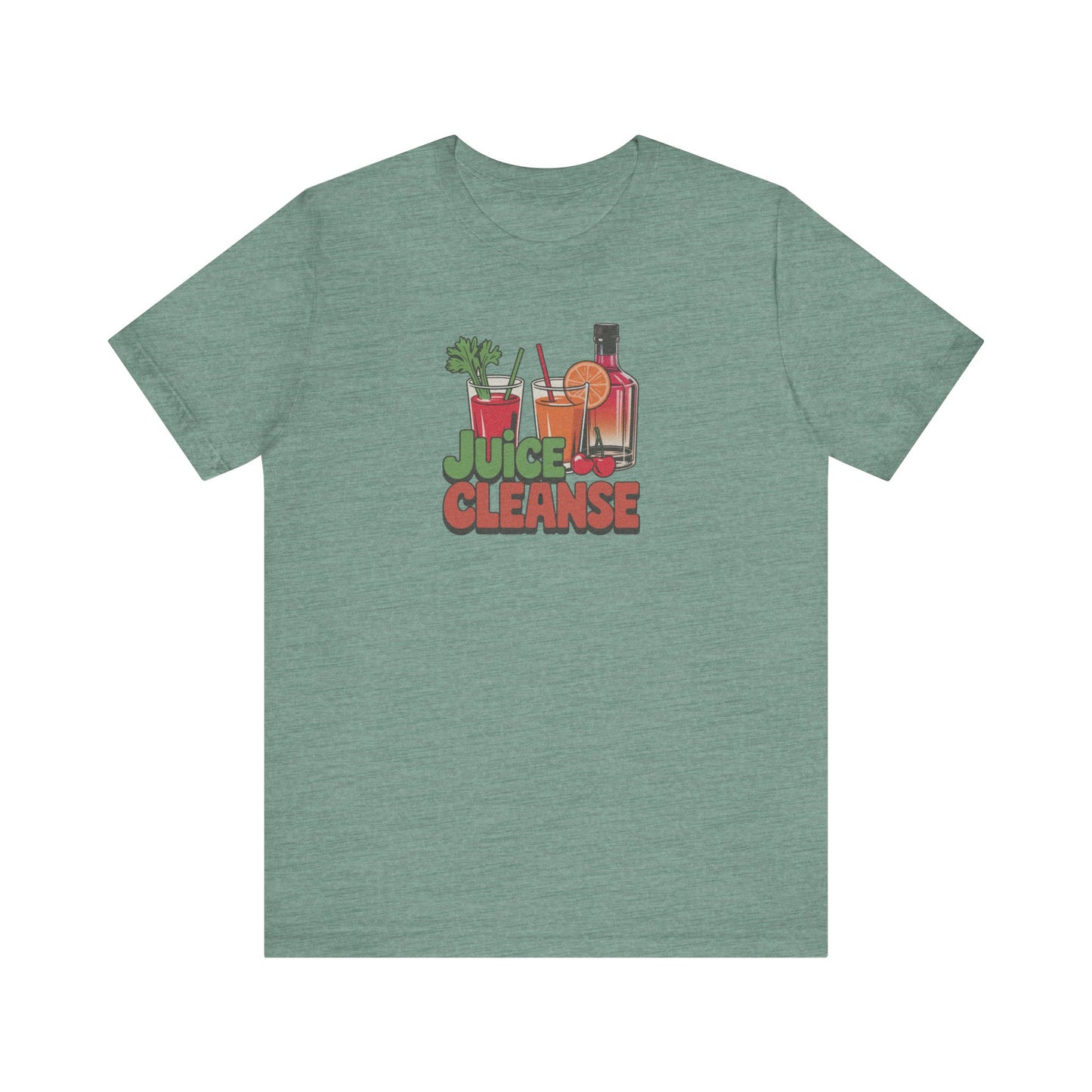Juice Cleanse Liquid Diet — Boozy Brunch Retro Tee (Light)