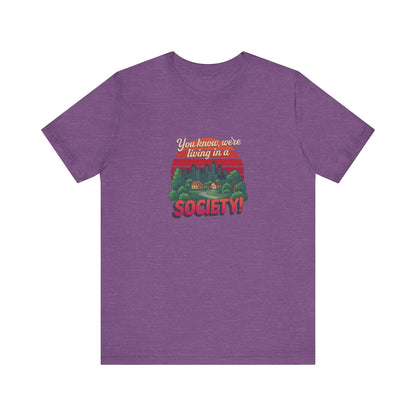 We’re Living in a Society! — Seinfeld Retro Tee (Light)