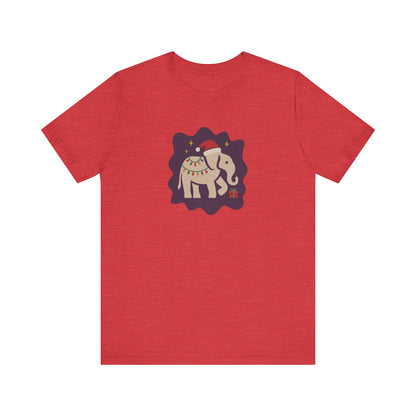 White Elephant Season — Retro Christmas Graphic Tee (Light)