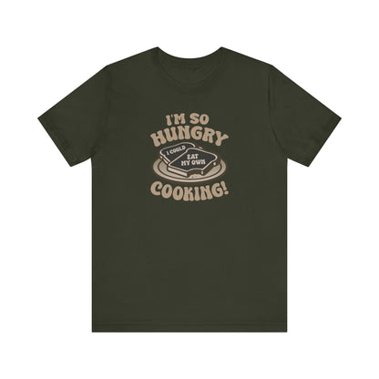 I'm So Hungry, I Could Eat My Own Cooking — Retro Tee (Dark)