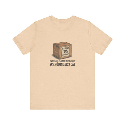 Schrödinger’s Cat — Big Bang Theory Retro Tee (Light)