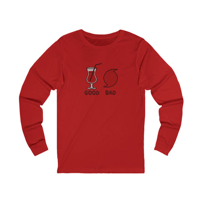Good Hurricane, Bad Hurricane – Tropical Retro Long Sleeve (Light)