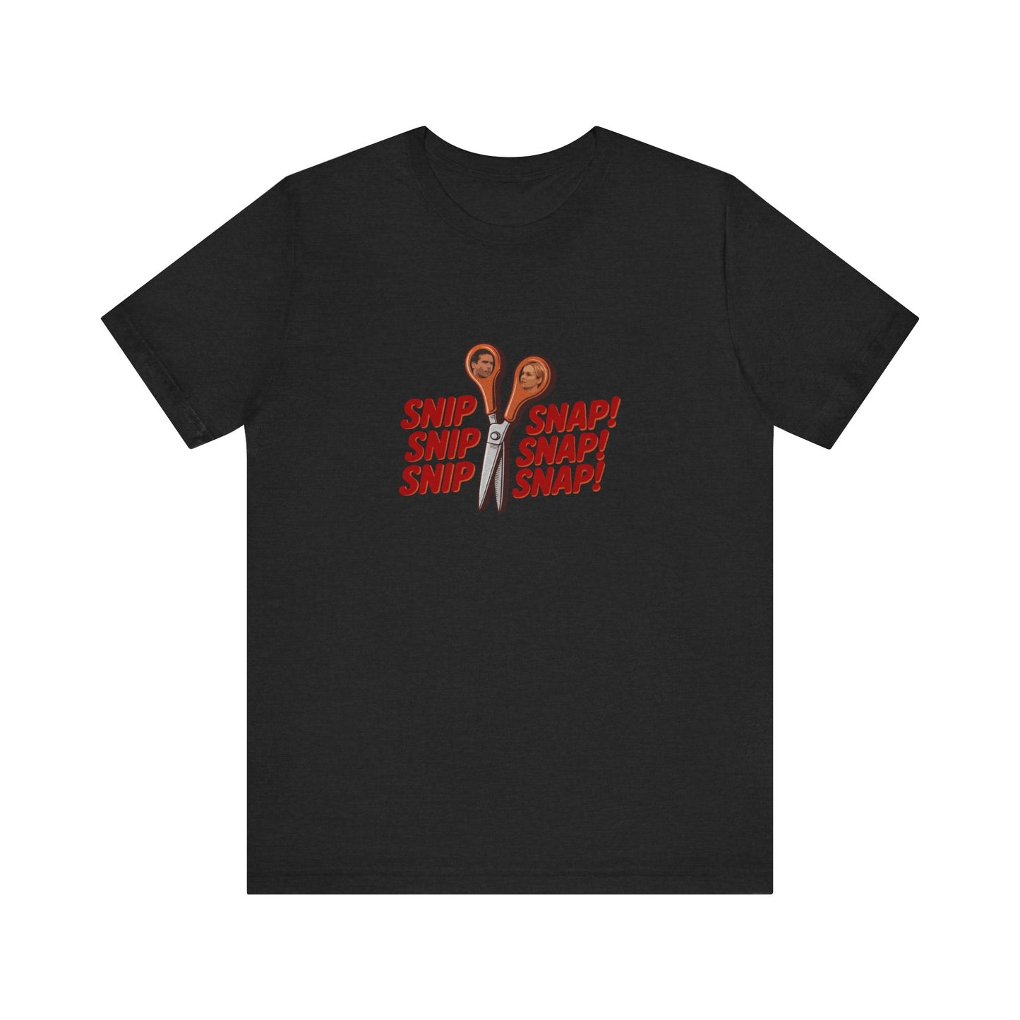 Snip Snap! — Michael Scott Vasectomy Retro Tee (Dark)