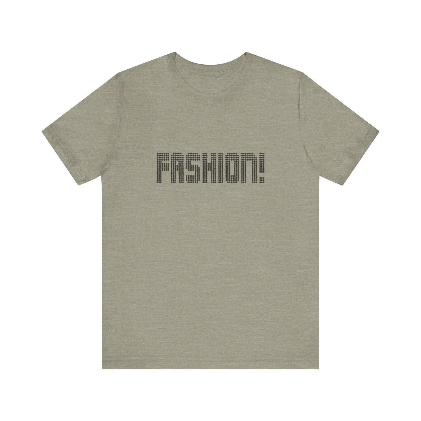 FASHION! — Psych Faux Rhinestones Retro Tee (Light)