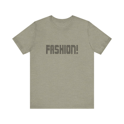 FASHION! — Psych Faux Rhinestones Retro Tee (Light)