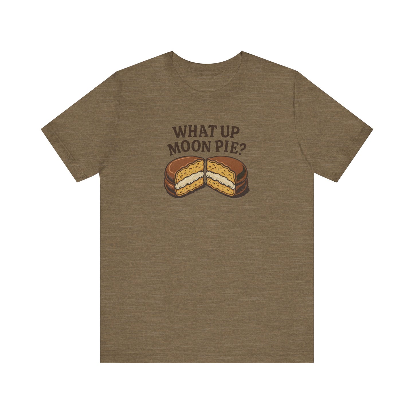 What Up, Moon Pie? — Big Bang Theory Retro Tee (Light)