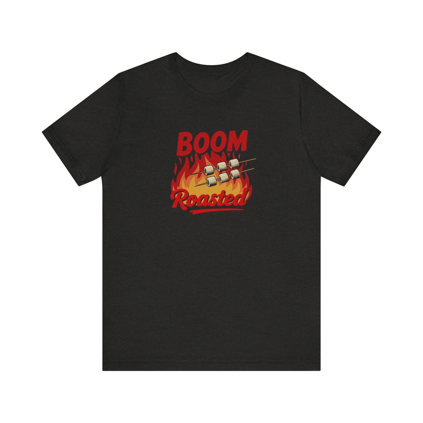 Boom, Roasted — Michael Scott Retro Tee (Dark)