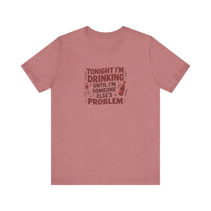 The Problem is Coming From Inside the Bar — Retro Tee (Light)