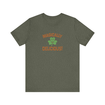 Magically Delicious — St. Patrick’s Retro Tee (Dark)
