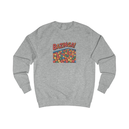 Bazinga! Ball Pit — Big Bang Theory Retro Sweatshirt (Light)