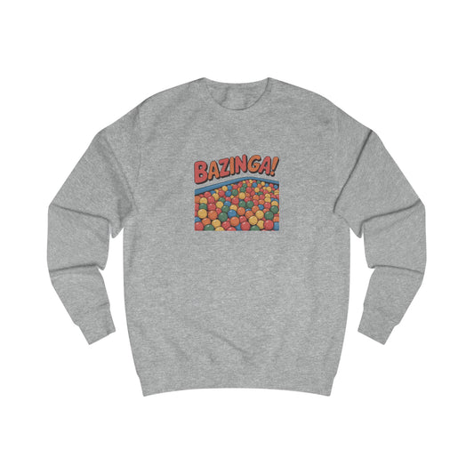 Bazinga! Ball Pit — Big Bang Theory Retro Sweatshirt (Light)