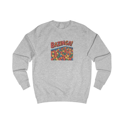 Bazinga! Ball Pit — Big Bang Theory Retro Sweatshirt (Light)