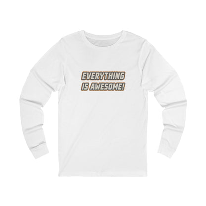 Everything is Awesome! — The LEGO Movie-Inspired Retro Long Sleeve (Light)