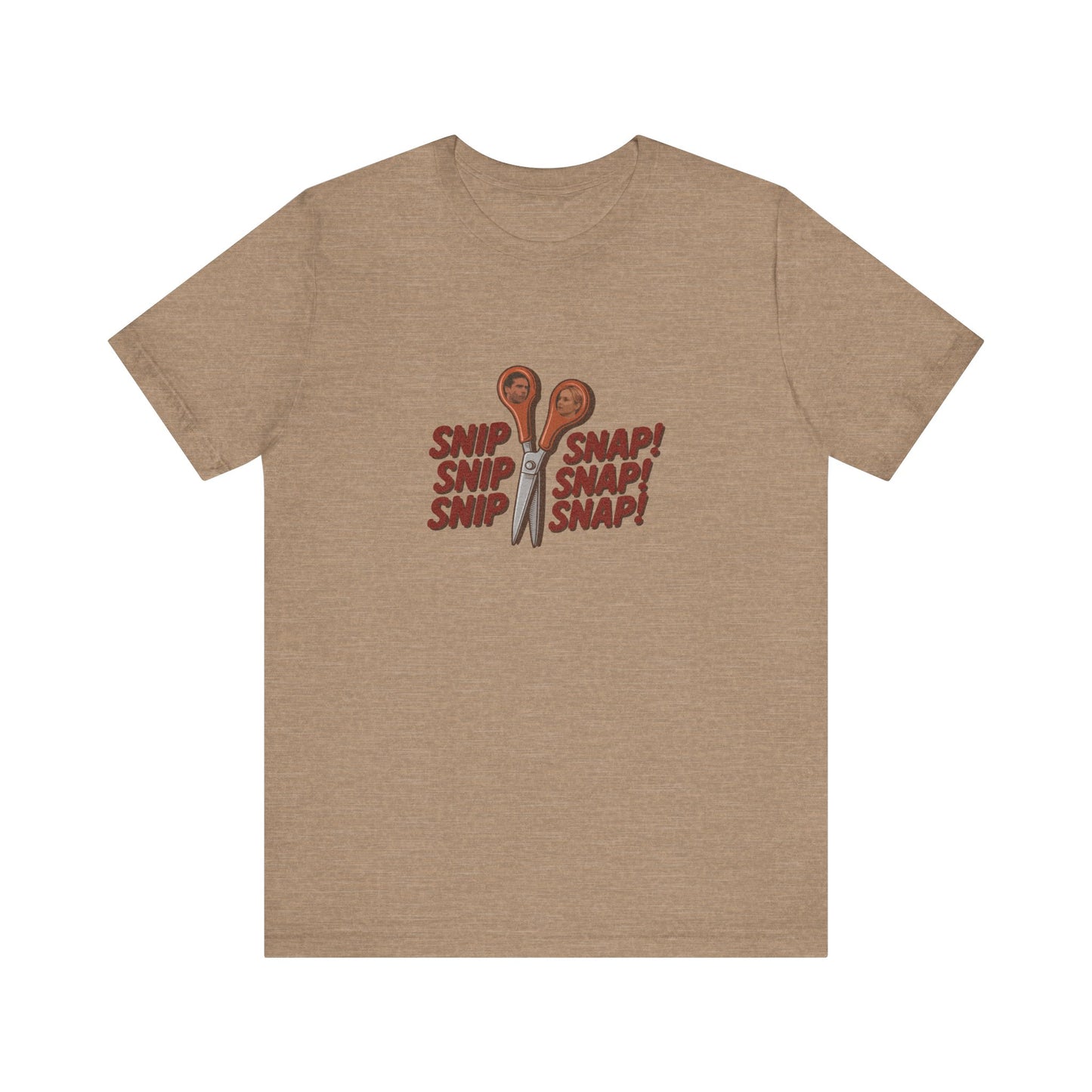 Snip Snap! — Michael Scott Vasectomy Retro Tee (Light)