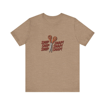 Snip Snap! — Michael Scott Vasectomy Retro Tee (Light)
