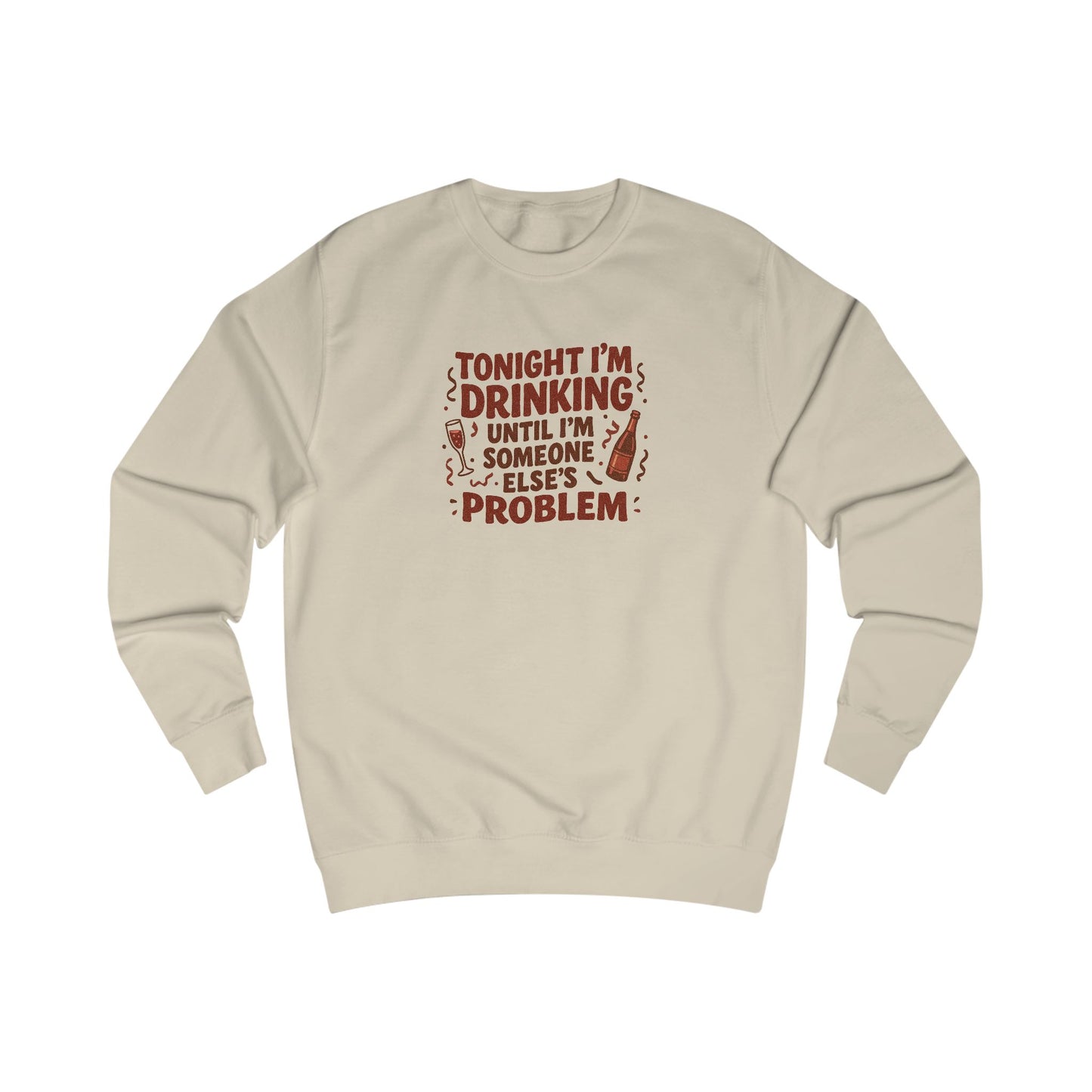 The Problem is Coming From Inside the Bar — Retro Sweatshirt (Light)