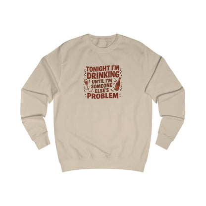 The Problem is Coming From Inside the Bar — Retro Sweatshirt (Light)
