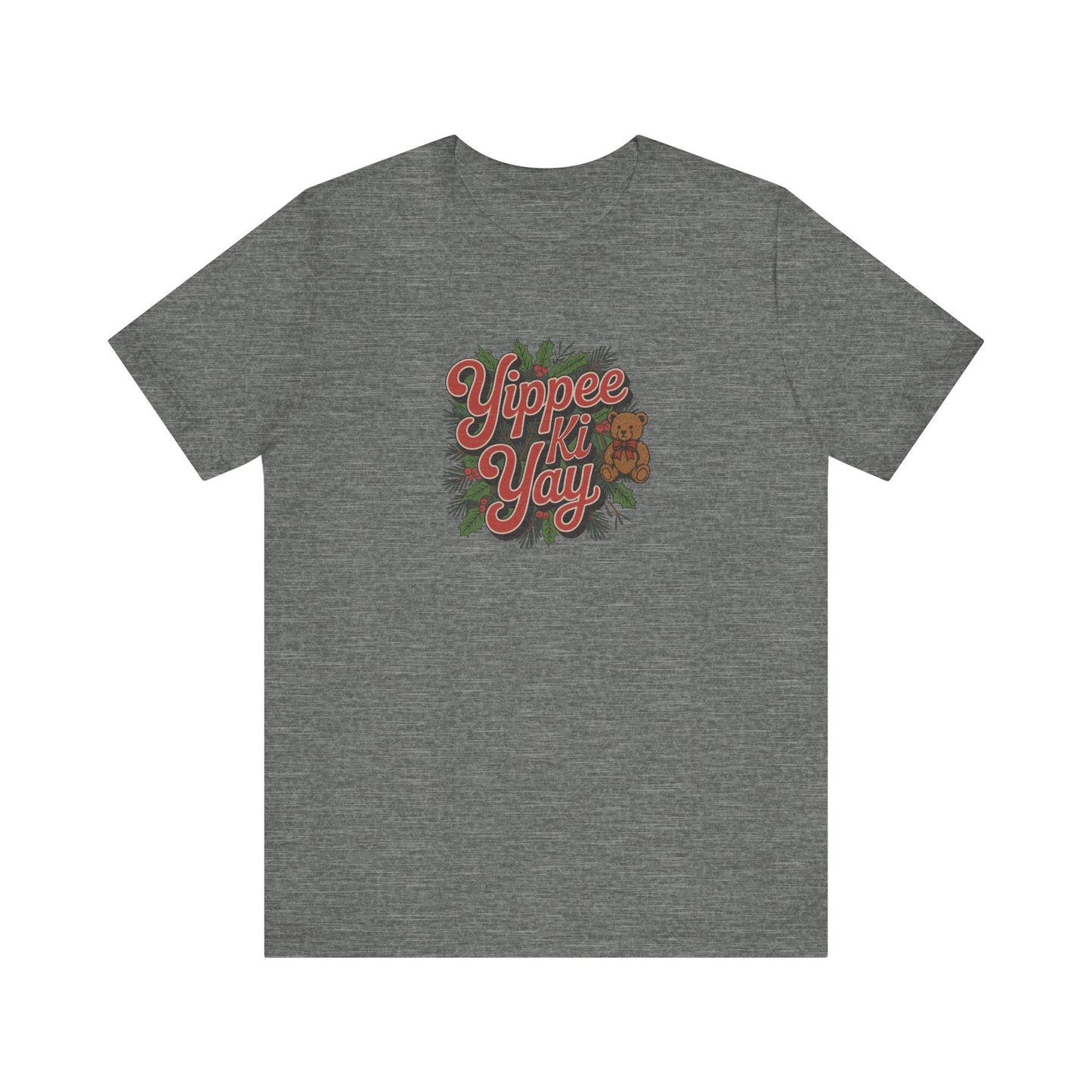 Yippee Ki Yay — Die Hard Retro Christmas Tee (Light)